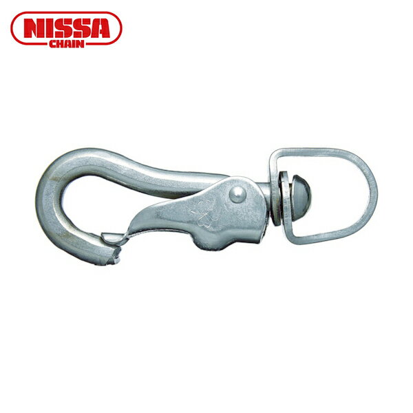 ニッサチェイン 鉄ゴールドスナップ 104mm(1個入) (1個) 品番：P-601