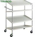 トラスコ フェニックスワゴン 省音 900X600XH1300 傾斜付 W色 (1台) PEW-1294N-W