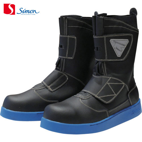 シモン 舗装工事用高温耐熱性作業靴 RM138 (1足) 品番：RM138BU-24.0