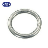 水本 ステンレス 丸リンク 線径4mm内径40mm (1個) 品番：R-4-40