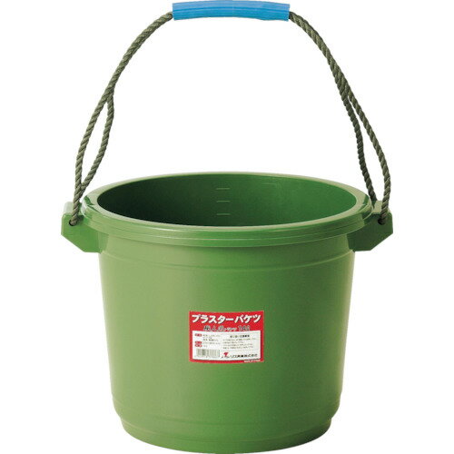 リス興業 土木バケツ プラスターバケツ14L (1個) 品番：PL-B14