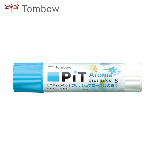 Tombow スティック糊ピットハイパワーSフローラル (1個) 品番：PT-TPK03