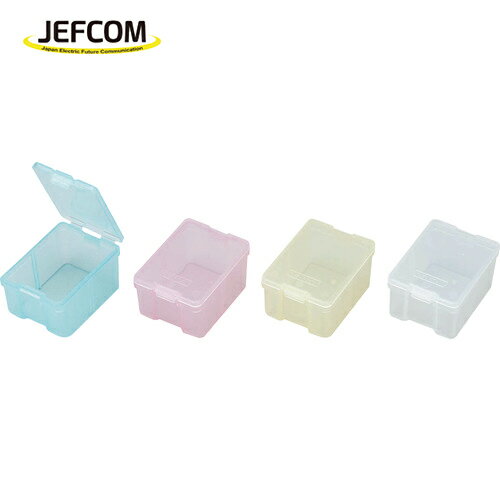 デンサン DENSAN パーツケース スケルトンM箱厚型小箱10 (1S) 品番：SP-M10CBPY