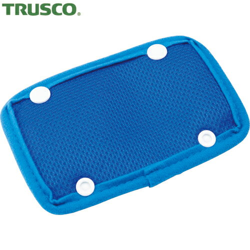 トラスコ TRUSCO ヘルメット用インナーキャップ シリカクリン ヘルメットあご紐用汗取りバンド (1枚) 品番：SRCSB