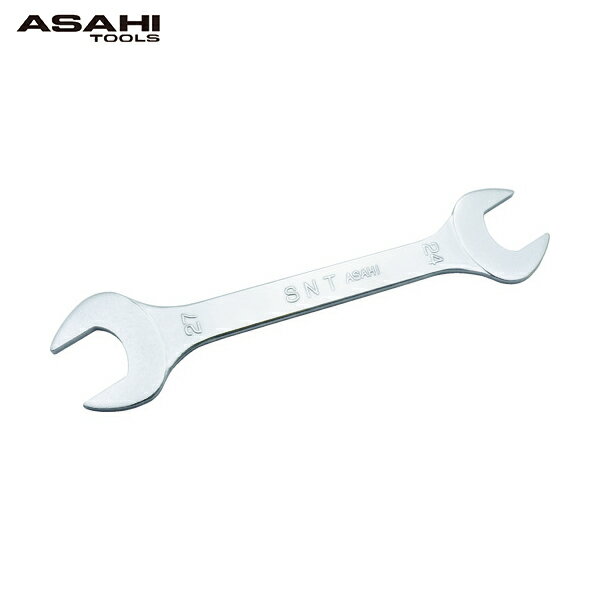 ASH 旭金属工業 キャスター取り換えや電動工具刃物交換 極薄スパナ 24mm×27mm (1丁) 品番：SNT-2427