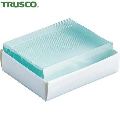 トラスコ TRUSCO 顕微鏡用品 スライドガラス フロストなし（50枚入り） (1箱) 品番：SG-TM