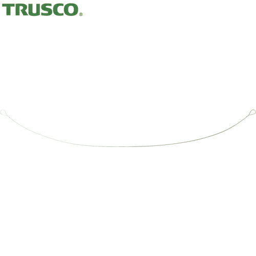 TRUSCO(トラスコ) オールステンレスカットワイヤ 2.0ΦX600mm 両端アイ加工 (1本) 品番：SCW200-60