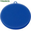 トラスコ TRUSCO シリコンたわし 青 (1個) 品番:SLT-B(3)