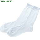 トラスコ TRUSCO 作業着 ソックス 重ね履き用靴下 白 5足組 25~27cm (1Pk) 品番:SCO-5