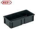 サンコー 三甲 導電性ボックス型コンテナー 201910 サンボックス#26B (1個) 品番:SK-26B-BK