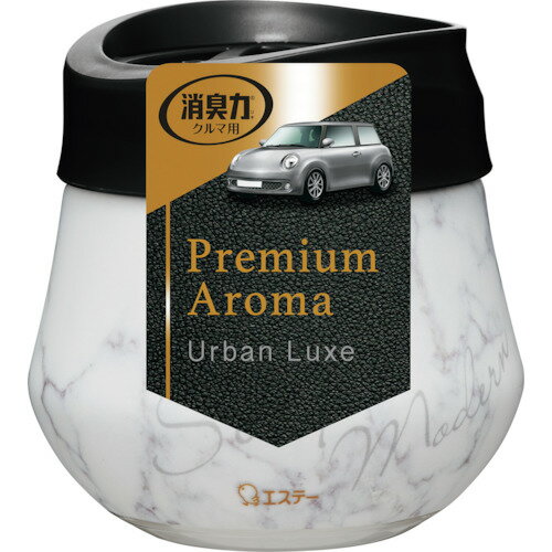 エステー クルマの消臭力 Premium Aroma ゲルタイプ アーバンリュクス (1個) 品番：ST12983