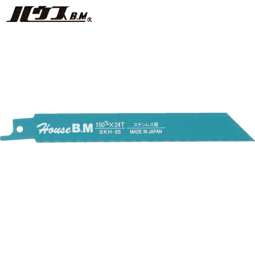 ハウスBM(ハウスビーエム) 兼用セーバーソーブレード10枚入り ステンレス用200×24山 (1Pk) 品番：SU-2024
