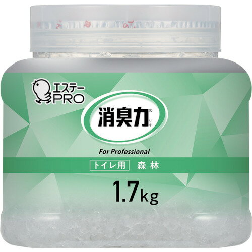 エステー G消臭力 クラッシュゲルトイレ用 本体 1.7kg 森林 (1個) 品番：ST130412