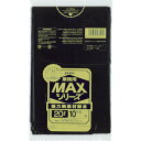 ジャパックス 業務用MAX 20L 黒10枚 厚み0.015mm (1冊) 品番:S-22(3)