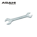 ASH 旭金属工業 日本製 プロ用 JIS規格 クロムメッキ両口スパナ 22mm×24mm (1丁) 品番:SM2224