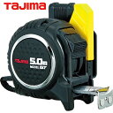 タジマ tajima スケール メジャー コンベックス セフG7ロックマグ爪25 幅25mm 5.0m 尺相当目盛付 黒/黒 (1個) 品番:SFG7LM2550S