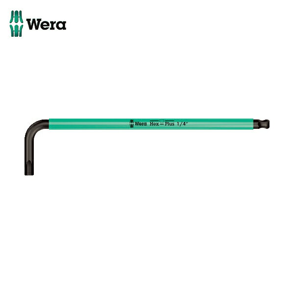 Wera(ヴェラ) 950SPKL ボールポイントヘックスキー 1/4インチ (1本) 品番：022636