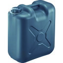 瑞穂化成工業 ポリタンク 扁平缶 片口 グレー 20L (1個) 品番:0193GY