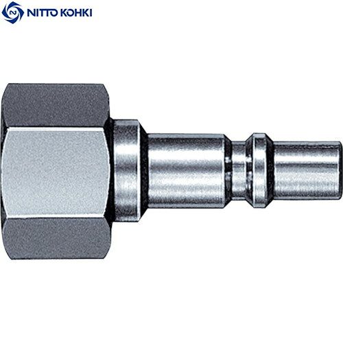 日東工器 ミニカプラスーパー 燃料ガス用（02979） (1個) 品番：S33PF STEEL