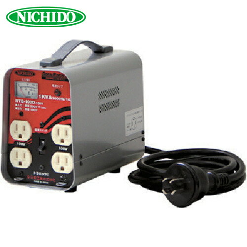 ư NICHIDO Ѱ ߰ѥȥѥå 󥰥ȥ 1KVA (1) ֡RTB-100D-100V