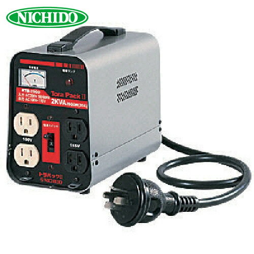 ư NICHIDO Ѱ ߰ѥȥѥå 󥰥ȥ 2KVA (1) ֡RTB-200D-100V