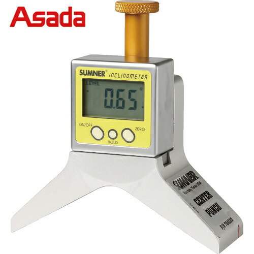 楽天工具ランド　いたわり館アサダ Asada デジタル・センターポンチ 分岐管のセンター出しパイプ中心のけがきに （1台） 品番：S784520