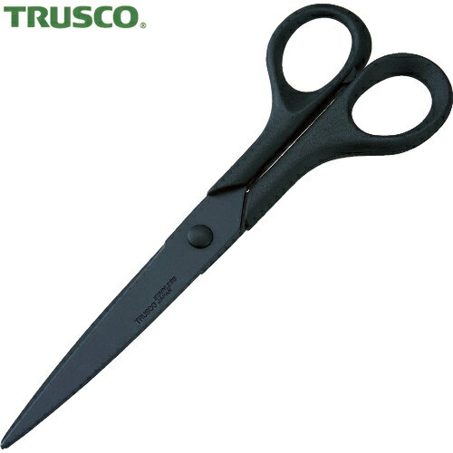 トラスコ TRUSCO クラフトハサミ ステンレスはさみ 粘着テープ用フッ素コート 175mm (1丁) 品番:S-175F