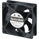 山洋電気 SanAce 冷却ファン ACDCファンセットモデル(120×38mm センサ無) (1台) 品番:ST1-9AD1201H12