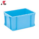 岐阜プラスチック工業 リス ボックス型コンテナ 236148 ST型コンテナーST-17C 青 (1個) 品番:ST-17C B
