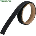 TRUSCO(トラスコ) マジックテープ[[R下]]TMSDシリズフックのみ16mm×1m黒 (1巻) 品番：TMSD-16-1-BK