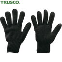 トラスコ TRUSCO 作業手袋 カラーナイロン軍手 黒 (1双) 品番:TCNG-BK