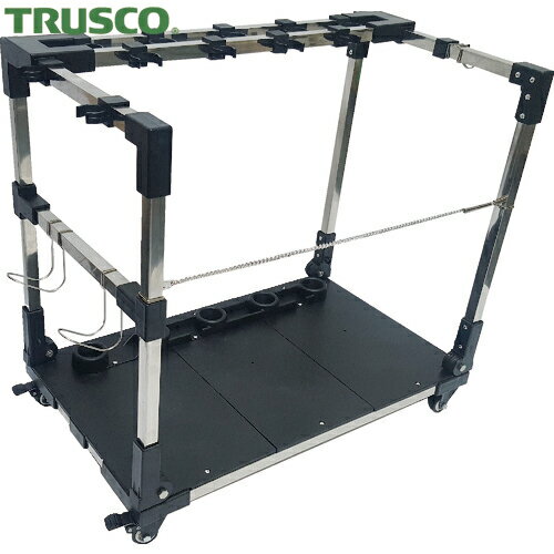 TRUSCO(トラスコ) 折り畳み掃除用具保管台　小　（1台） TCTS-650