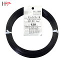 ダイドーハント カラーワイヤー 黒 #20(0.9mm)x128m (1巻) 品番:10155847