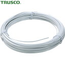TRUSCO(トラスコ) カラー針金 ビニール被覆タイプ ホワイト白 20 線径0.9mm 1kg (1巻) 品番：TCW-09W