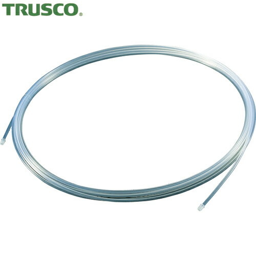 トラスコ TRUSCO フッ素樹脂チューブ 内径2mm×外径4mm 長さ10m (1巻) 品番：TP