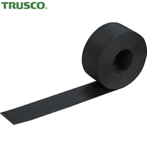 TRUSCO(トラスコ) ナイロン平ベルトト 2.0tx50mmx5m 黒 (1巻) 品番：TNB505-BK