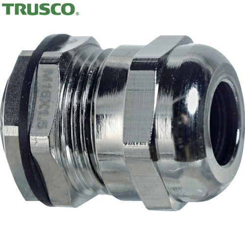 TRUSCO(トラスコ) 金属ケーブルグランド 適合ケーブル13〜20mm M32X1.5 (1個) 品番：TM3220BR