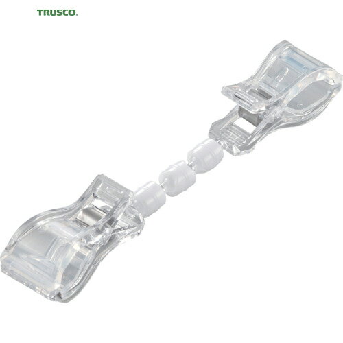 トラスコ TRUSCO 展示プライスやPOPに最適 ホルダー式クリップ 中型クリップ+ジョイント3連+中型クリップ (1個) 品番：TC-C5C5-3