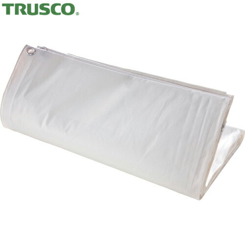 TRUSCO(トラスコ) エコノミー白防炎シート 幅2.7x長さ3.6m (目付280g) (1枚) 品番：TBS280-2736