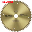 タジマ tajima 木工用 チップソー 充電卓上・スライド丸ノコ用165mm×60P (1枚) 品番:TC-JTM16560
