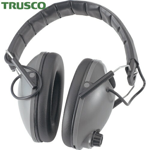 TRUSCO(トラスコ) イヤーマフ 自動遮音付スピーカー内蔵 (1個) 品番：TAE-80