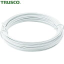 トラスコ TRUSCO カラー針金 小巻タイプ 白 18番手 線径1.2mm×10m (1巻) 品番:TCWS-12W