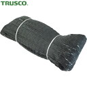 トラスコ TRUSCO 防護ネット 多目的ネット(絞り紐付)目合25mm 3.6×3.6m ブラック (1枚) 品番:TN25-3636BK