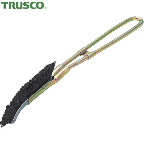 トラスコ TRUSCO チャンネルブラシ J型 豚毛 (1本) 品番：TB-2045