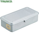 トラスコ 工具箱 TRUSCO トランク型工具箱 203×109×56 シルバー (1個) 品番:T-190SV