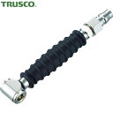 トラスコ TRUSCO ラバー付タイヤチャック 自動車・自動二輪・自転車用 (1本) 品番:T-E22GP