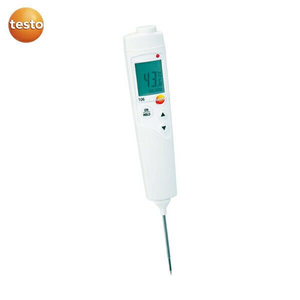 テストー 防水型中心温度計 (1個) 品番：TESTO106