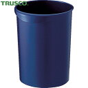 トラスコ TRUSCO ゴミ箱 くず入れ 丸型 8.1L ダークブルー (1個) 品番:TGYC634
