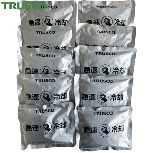 TRUSCO(トラスコ) 急速冷却パック 10個まとめ買い 100g (1箱) 品番：TPC-100-10P