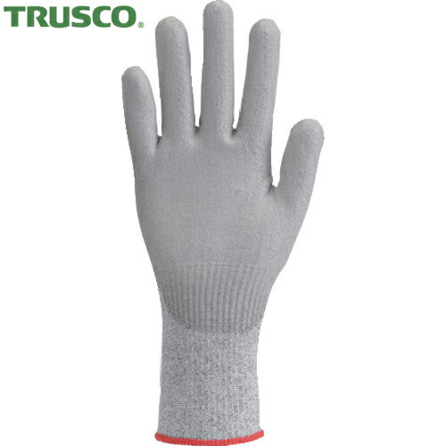 TRUSCO（トラスコ) 耐切創ロング片手手袋 PU ＃5 L 右用(1枚) 品番：TCRG5PULL -R